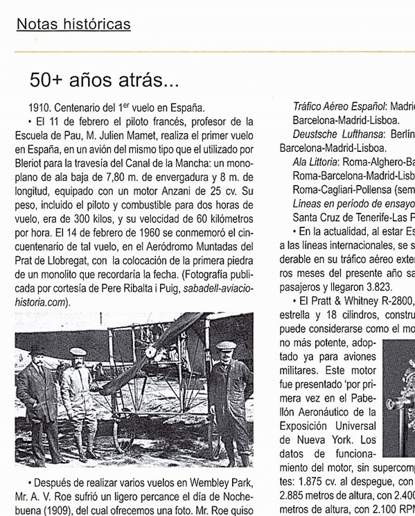 ITAVIA és una publicació del Colegio y Asociación de Ingenieros Aeronáuticos de España