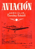Revista, Setembre-Octubre nº 22 del 1954 de l'Aero Club Barcelona-Sabadell